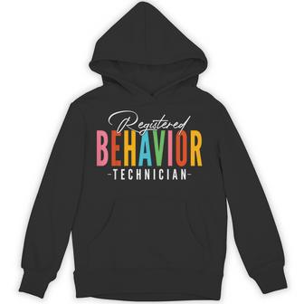 Rbt Registered Behavior Technician Behavioral Aba Therapist Hoodie - Thegiftio UK