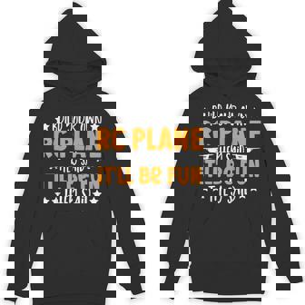 RC Airplane Model Airplane Aircraft RC Plane Unisex Hoodie | Mazezy