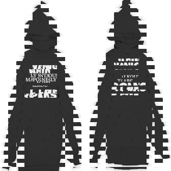 RC Pilot Warning May Talk About Rc Planes Unisex Hoodie | Mazezy