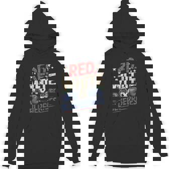 Red And Blueberries Patriotic Fourth Of July Unisex Hoodie | Mazezy