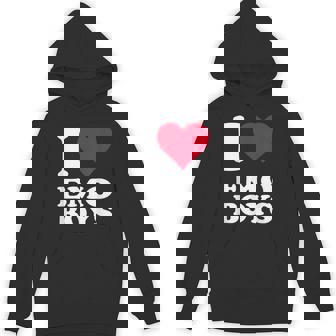Red Heart I Love Emo Boys パーカー - Kawaiitshirt