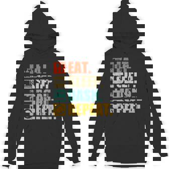 Retro Eat Sleep Dash Repeat Video Game Hoodie - Thegiftio