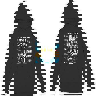 Retro Menorah Be A Light Happy Hanukkah Chanukah Christmas Hoodie - Monsterry