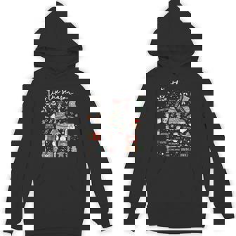 Retro Tis The Season Christmas Cute Santa Holiday Xmas Hoodie - Monsterry