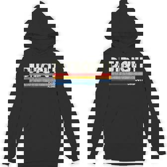 Retro Vintage 70s 80s Style Djibouti Djibouti Unisex Hoodie | Mazezy