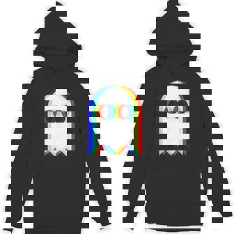 RGB Trippy Fun Ghost Ghoul Unisex Hoodie | Mazezy