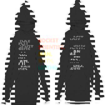 Rocket Scientist Man Myth Legend Unisex Hoodie | Mazezy
