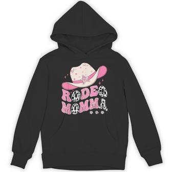 Rodeo Momma Pink Cowgirl 1St Birthday Family Matching Hoodie - Thegiftio UK