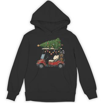 This Is How I Roll Golf Cart Christmas Sport Golfer Hoodie - Thegiftio UK