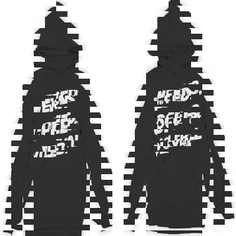 Weekends Coffee Volleyball Summer Vacation Beach Players Unisex Hoodie | Mazezy