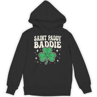 Saint Paddy Baddie St Patrick's Day Party Hoodie - Thegiftio UK