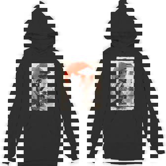 Samurai Ninja Cat Warrior Ufo Japanese Anime Cat Hoodie - Seseable