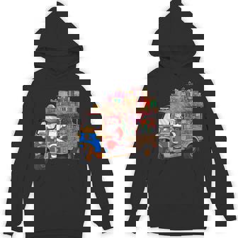 Santa Claus Riding Tuk Tuk Thailand Merry Christmas Holiday Tank Top Unisex Hoodie | Mazezy