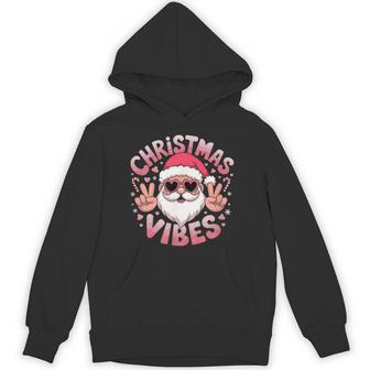 Santa Claus Xmas Merry Christmas Navidad Winter Holiday Hoodie | Seseable UK