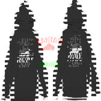 Santas Favorite Realtor Christmas Xmas Santa Unisex Hoodie | Mazezy