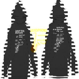 Saxophone Jazz Musician Saxophonist Lover Unisex Hoodie | Mazezy