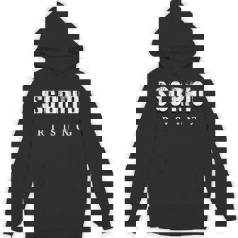 Scorpio Rising Astrology Horoscope Unisex Hoodie | Mazezy