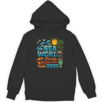 Sea World Family Adventure 2026 Beach Hoodie - Thegiftio UK