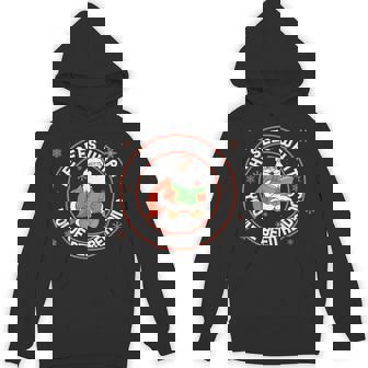 He Sees What You've Been Reading Christmas Santa Book Lover Hoodie - Monsterry