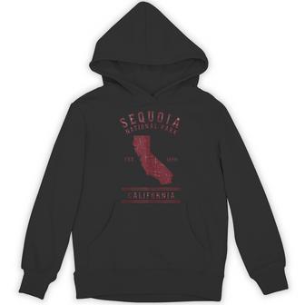 Sequoia National Park Est 1890 California Tank Top Unisex Hoodie | Mazezy