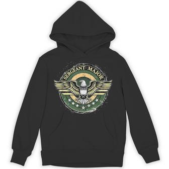 Sergeant Major Armed Forces Eagle And Stars Unisex Hoodie | Mazezy