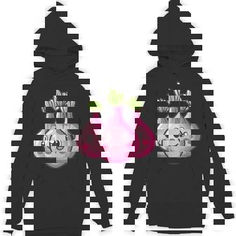 Shallots In Kawaii Style Unisex Hoodie | Mazezy