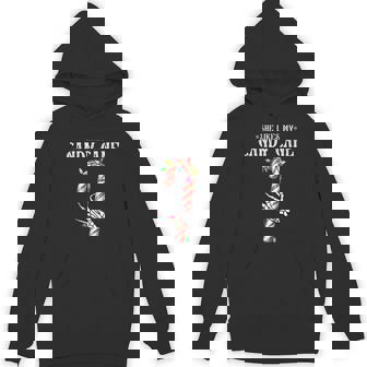 She Likes My Candy Cane Skeleton Couples Christmas Lights Hoodie - Thegiftio