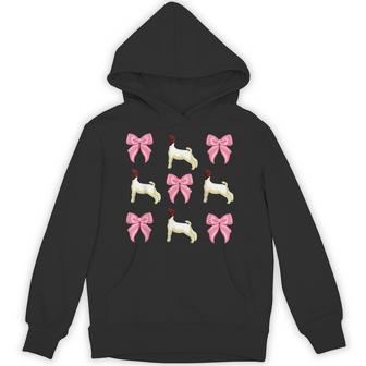 Show Boer Goat Bow Hoodie - Thegiftio UK