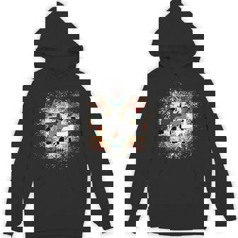 Show Club Lamb With Western Aztec-Inspired Geometric Splash Hoodie | Mazezy