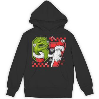 Six Seven 6 7 Christmas Meme Holiday Hoodie - Thegiftio UK