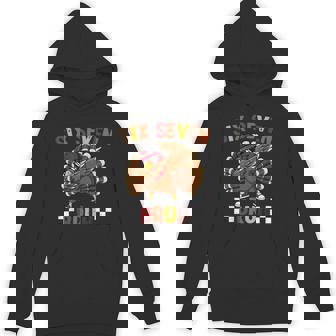 Six Seven Bruh 67 Thanksgiving Turkey Day 6 7 Meme Hoodie - Monsterry