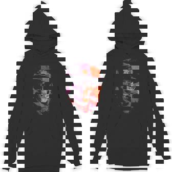 Skeleton Cowboy Sheriff Smoking Desert Sunset Western Gothic Unisex Hoodie | Mazezy