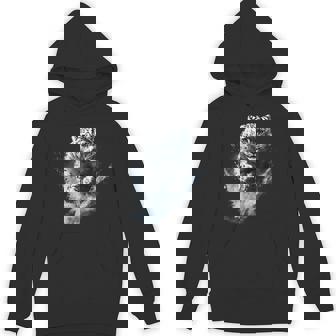 Snow Leopard Lover White Leopard Animal Snow Leopard Face Hoodie | Seseable FR