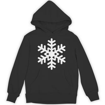 Snowflakes Christmas Snowfall Snow Graphic Hoodie - Thegiftio UK
