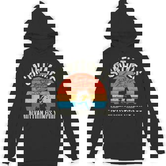 Sometimes Motivation Finds You Running Motivational Unisex Hoodie | Mazezy