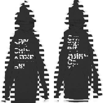 SorrY Can't Ambient Bye Musician Music Lover Music Unisex Hoodie | Mazezy