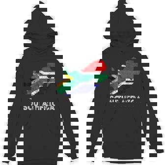 South Africa Map South African Flag Trip South African Roots Unisex Hoodie | Mazezy