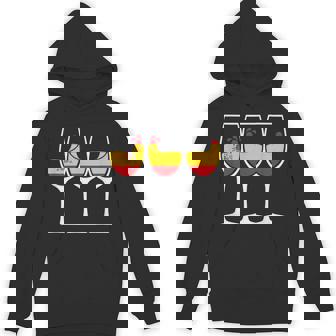 Spain Wine Glass Spainish Roots Unisex Hoodie | Mazezy