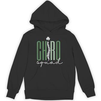 Spine Chiropractor St Patrick Day Chiropractic Chiropr Hoodie | Mazezy