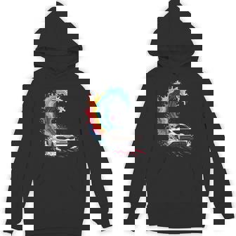 Splash Sports Car Drift Art Auto Fans Motorsport Unisex Hoodie | Mazezy