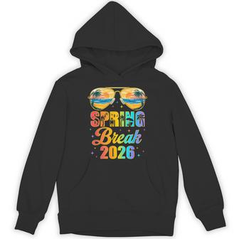 Spring Break 2026 Friends Family Matching Vacation Graphic Hoodie - Thegiftio