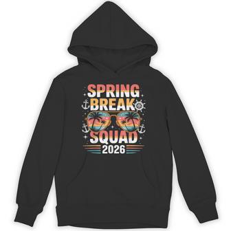 Spring Break Squad 2026 Cruise Vacation Sunglasses Beach Hoodie - Thegiftio