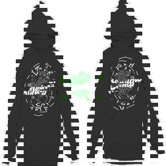 St Patrick Day Let The Shenanigans Begin Leopard Clovers Hoodie - Thegiftio