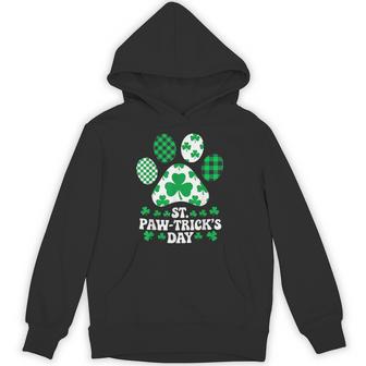 St Paw-Trick's Day Happy Saint Patrick's Day Dog Lover Hoodie - Thegiftio UK