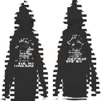 Staming Alongintage Train 機関車 パーカー - Kawaiitshirt
