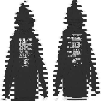 Step Aside Coffee Job For Alcohol Drinking Coffee Love Unisex Hoodie | Mazezy