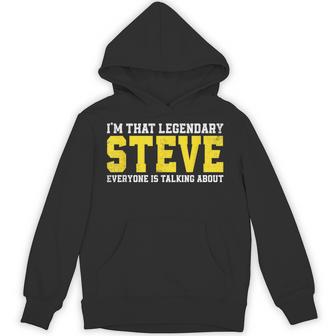 Steve Name Steve Jokes For Steve Birthday Hoodie - Thegiftio UK