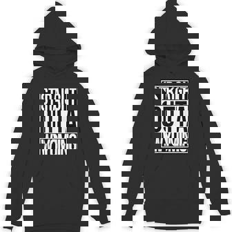 Straight Outta Wyoming Unisex Hoodie | Mazezy