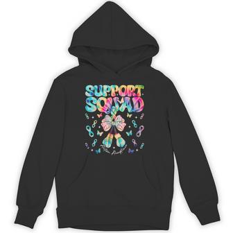 Support Squad Autism Awareness Acceptance Infinity Symbol Hoodie - Thegiftio UK
