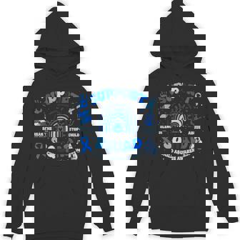 Support Squad Child Abuse Prevention Awareness Month Hoodie - Seseable